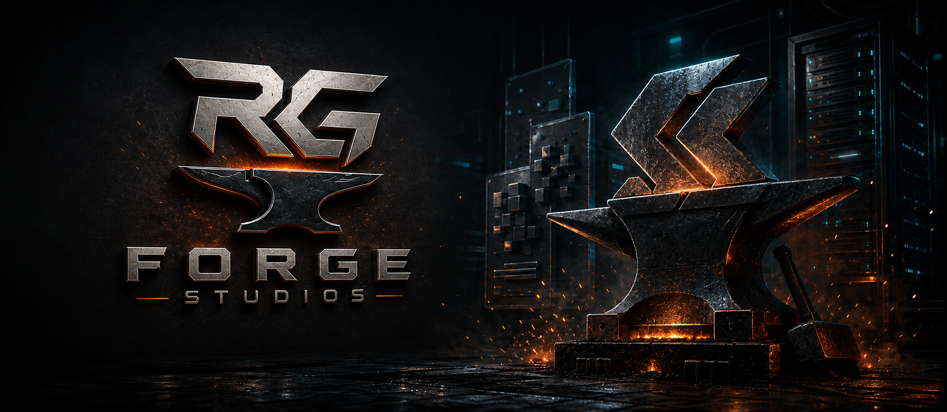 Digital forge with the RG Forge Studios anvil